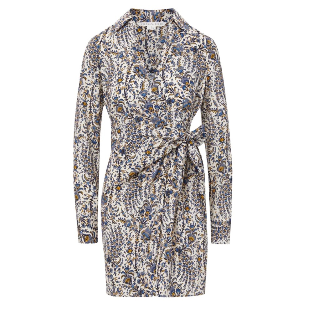Veronica Beard NWT Silk Lavella Wrap Dress